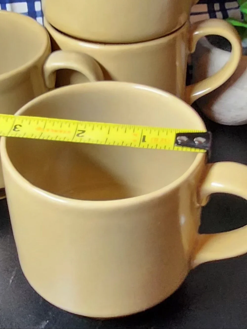 Hearthside Japan Dogwood Coffee Cup Stonewear Set Of 4